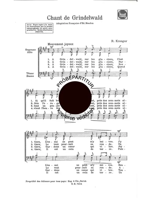 Chant de Grindelwald